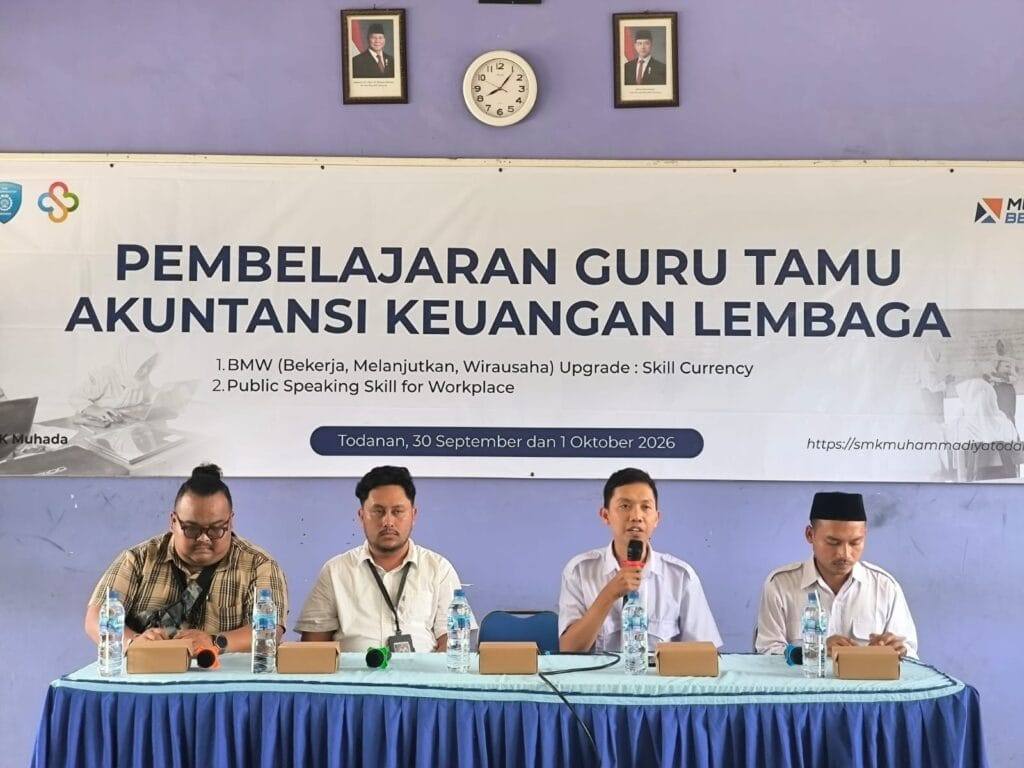Pembelajaran guru tamu Akuntansi Keuangan Lembaga